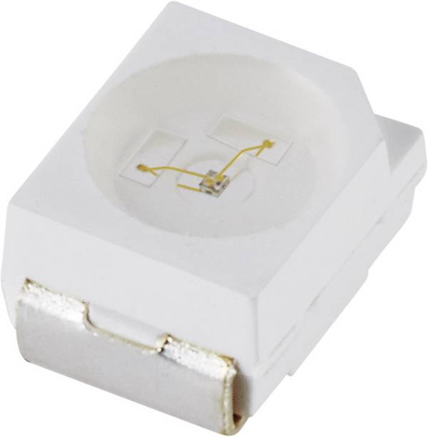 Everlight Opto 67-21USRC/S530-A5/S151TR8 SMD LED PLCC2 červená 200 mcd 120 ° 20 mA 2 V Tape cut