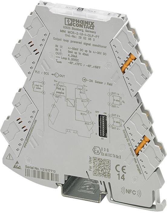 Phoenix Contact MINI MCR-2-UI-I-OLP 2902061 Isolatori passivi 1 canale 1 pz.