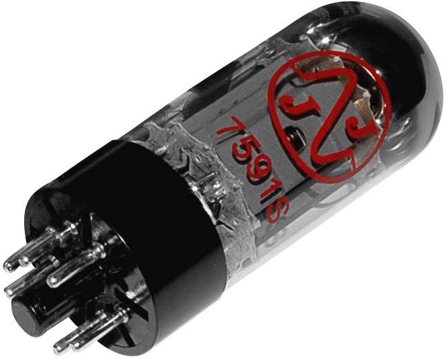 JJ JouJye 7591 Valvola termoionica Tetrodo a fascio 300 V 75 mA Numero Poli (num): 7 Attacco: Octal Contenuto 1 pz.