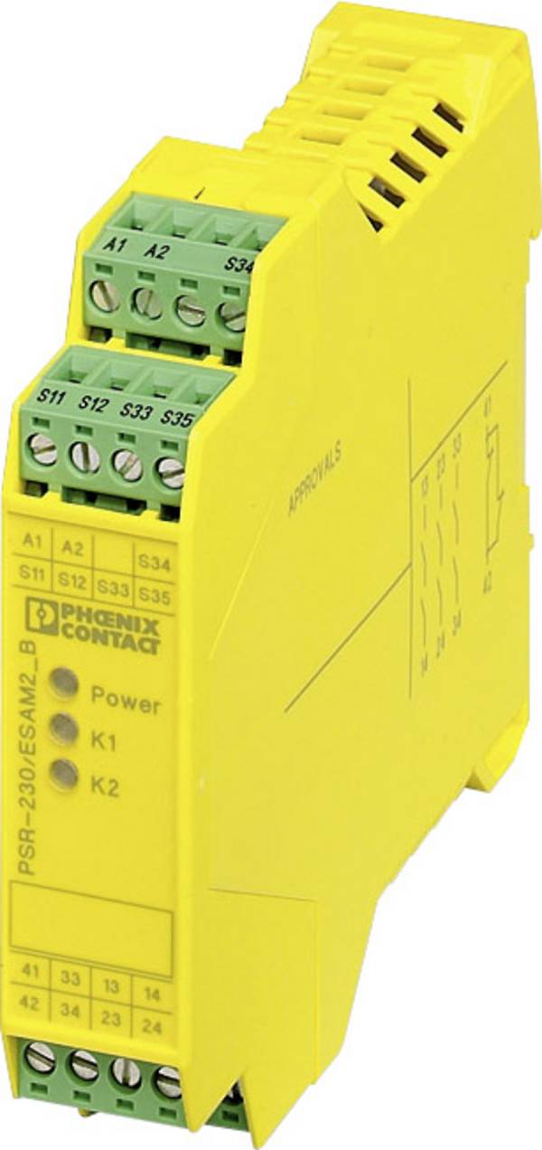 Phoenix Contact PSR-SPP-230AC/ESAM2/3X1/1X2/B ochranné relé, 230 V/AC, 3 spínacie, 1 rozpínací, (š x v x h) 22.5 x 99 x 114.5 mm, 2901431, 1 ks