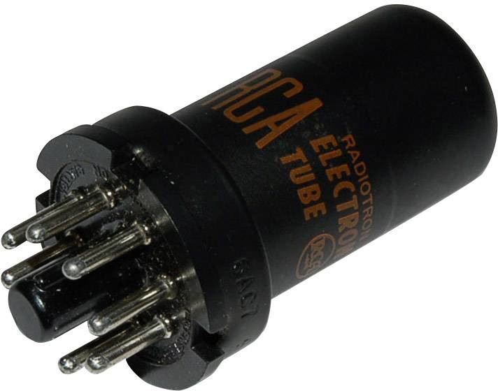 BTB Vertrieb 6 A C 7 Elektronenbuis Pentode 300 V 10 mA Aantal polen: 8 Fitting: Octal 1 stuk(s) afbeelding