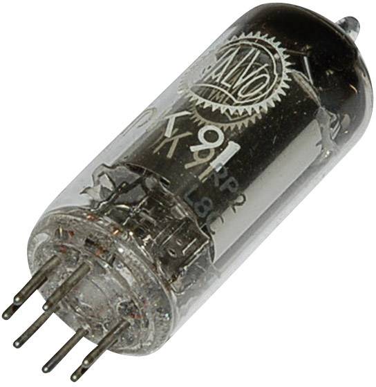 BTB Vertrieb DK 91 Valvola termoionica Heptodo 45 V 1.7 mA Numero Poli (num): 7 Attacco: Miniatura Contenuto 1 pz.