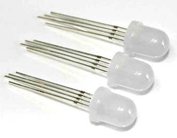 Thomsen LED-5-RGB-SK LED RGB RGB Rotondo 5 mm 20 mA 6 V