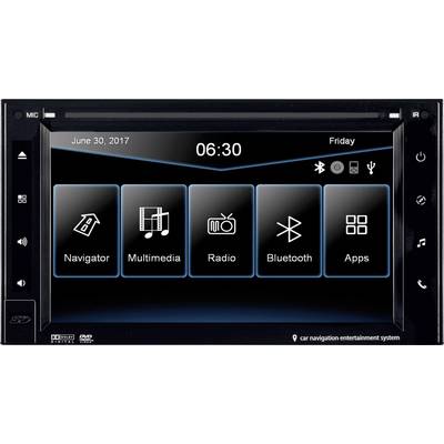ESX VN630W vstavateľná autonavigácia pro Evropu Bluetooth® handsfree zariadenie, integrovaná navigácia