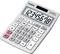 Elektronický kalkulátor s veľkými tlačidlami a displejom, ktorý zobrazuje čísla od 1 do 8. Model 'Casio MS-88ECO'.