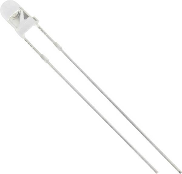 TRU COMPONENTS 1577330 LED s vývodmi žltá guľatý 3 mm 12500 mcd 25 ° 20 mA