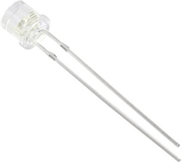 TRU COMPONENTS 1577485 LED s vývodmi žltá valcový 5 mm 400 mcd 90 ° 20 mA