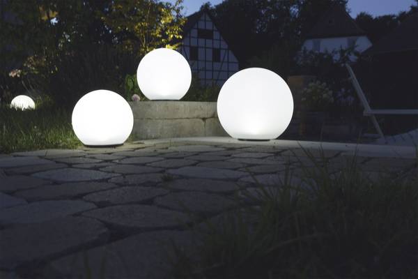 Heitronic 35421 Boule solárne dekoračné osvetlenie guľa   LED  pevne zabudované LED osvetlenie 0.2 W biela