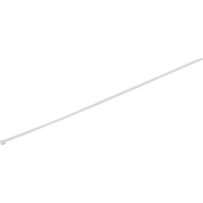 TRU COMPONENTS 1577997, sťahovacie pásky, 3.60 mm, 450 mm, biela, žiarovo stabilizované, 100 ks
