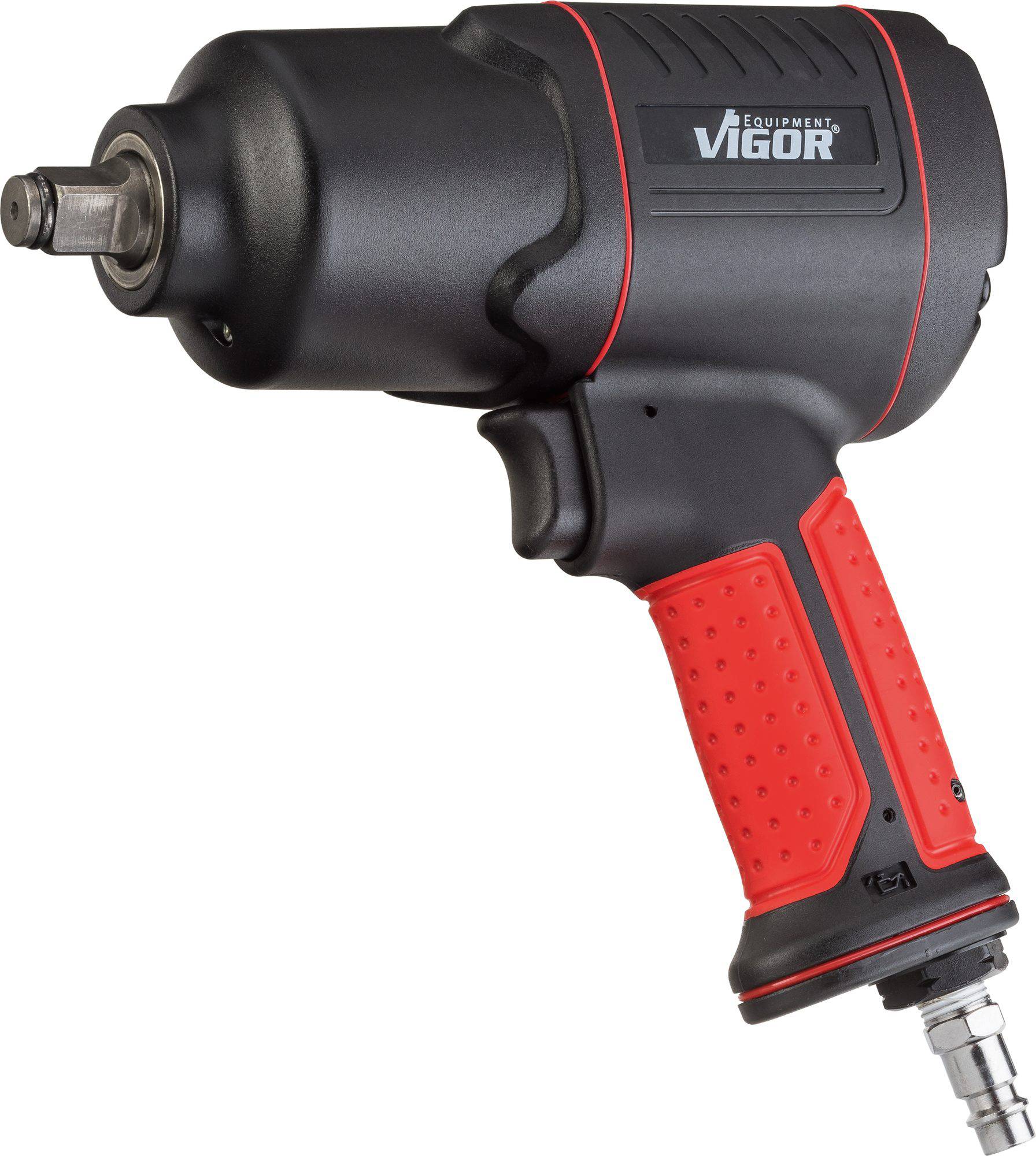 Vigor V4800 Pneumatisk mutterdragare Verktygsfäste: 1/2 Vridmoment (max.): 610 Nm