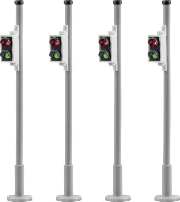 Viessmann Modelltechnik 5096 H0  semafory pre chodcov vr. semaforu pre chodcov hotový model