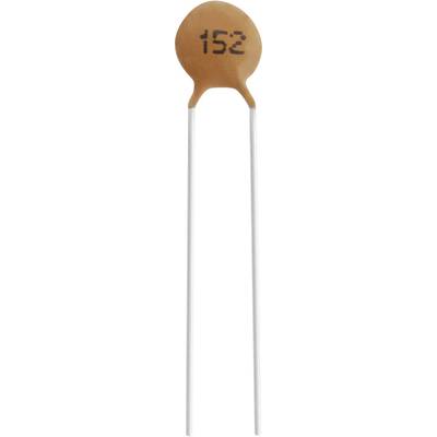 TRU COMPONENTS TC-K4,7NF500V keramický kondenzátor THT 4.7 nF 500 V 20 % 1 ks