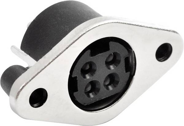 Kycon DC 4pol Panel KPJX-PM-4S-S