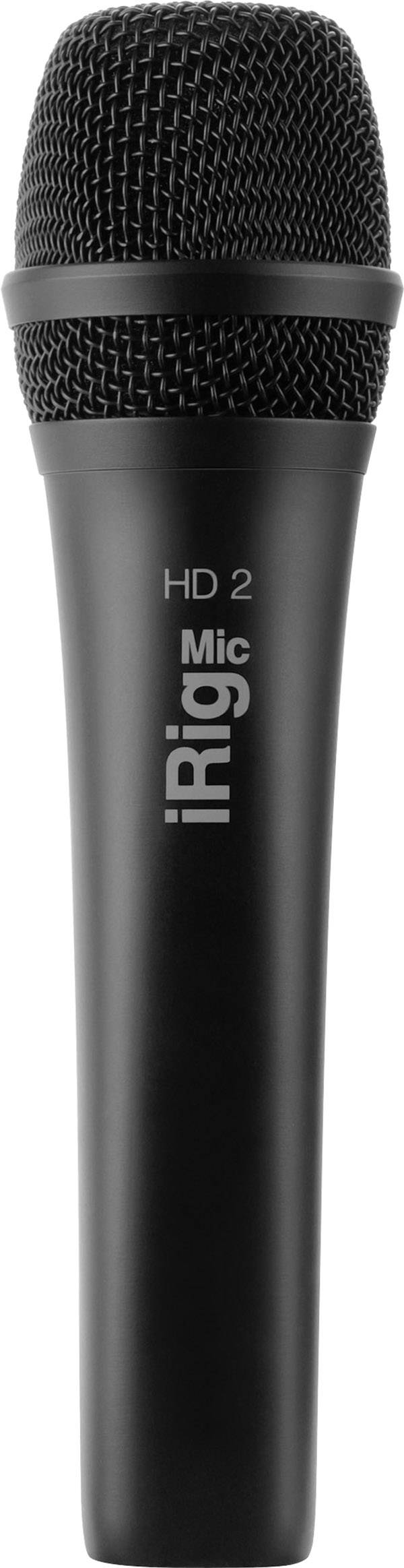 IK Multimedia iRig Mic HD 2 Microfono portatile Tipo di trasmissione (dettaglio):Cablato incl. cavo, incl. borsello, incl. stativo Micro USB Cablato