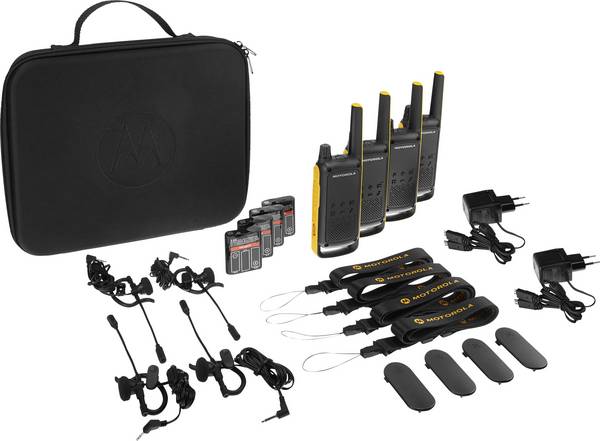 Motorola Solutions TLKR T82 Extreme Quad 188082 PMR rádiostanica/vysielačka sada 4 ks