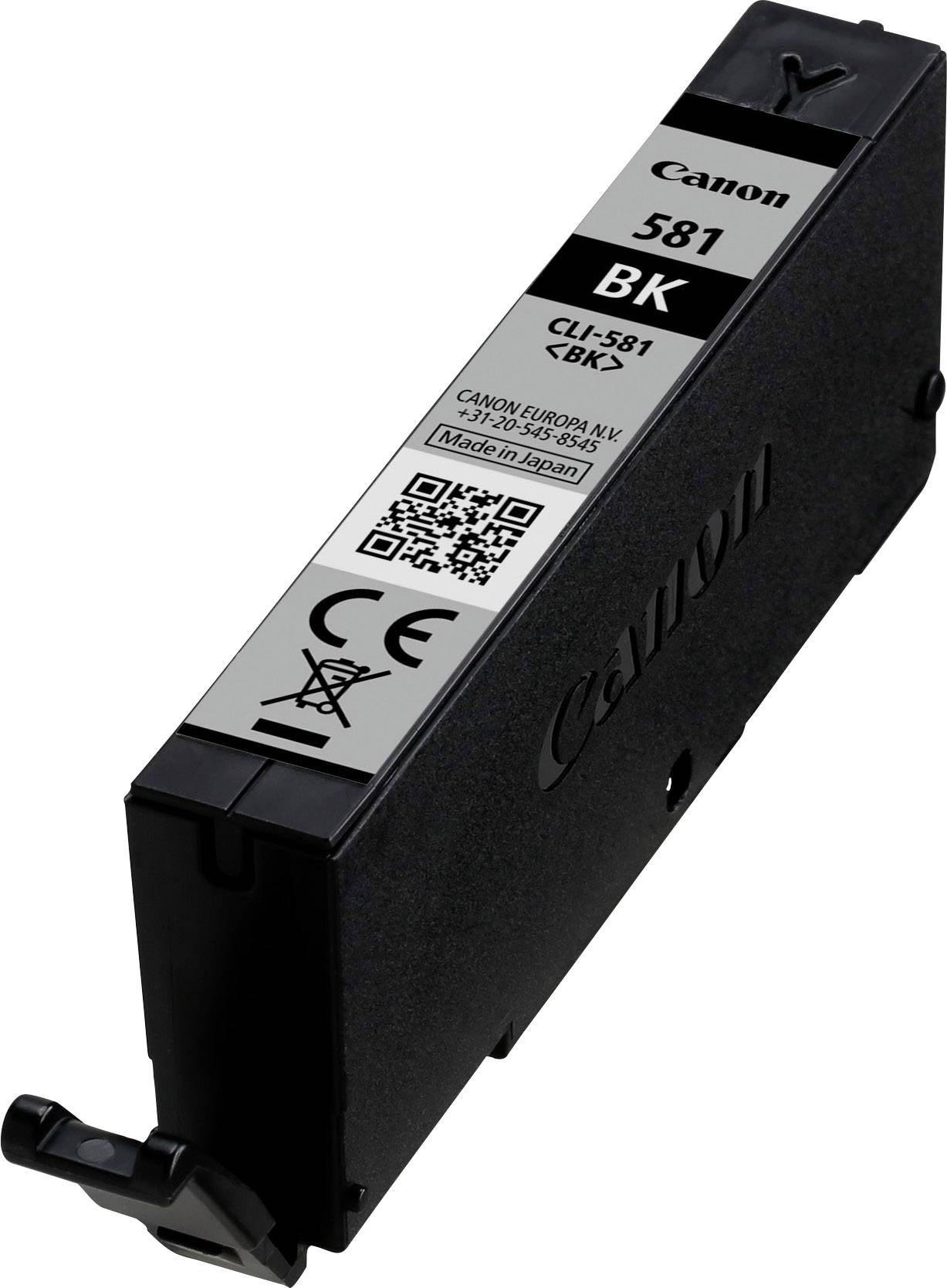 Čierna atramentová kazeta Canon CLI-581 BK.