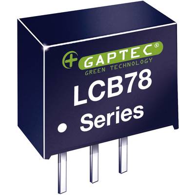 Elektronická súčiastka série LCB78 od spoločnosti GAPTEC, s tromi pripájacími pinmi a nápisom "Green Technology".