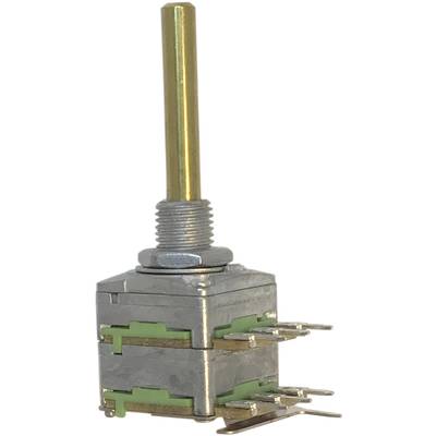 Potentiometer Service 63256-02400-4003/B2,5K, RD1602F-20B4-30R6-B5K-602 otočný potenciometer, 1cestný, stereo, 0.2 W, 2.