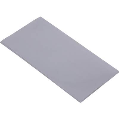 Sivý, tenký obdĺžnikový kus materiálu leží plochý. Hlavnou charakteristikou je hladký povrch. Účel použitia nie je jasný.