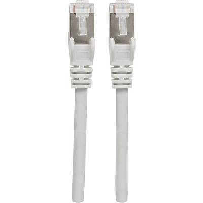Dva biele ethernetové káble s RJ-45 konektormi ležia vedľa seba. Sú vhodné na sieťové pripojenie a prenos dát.