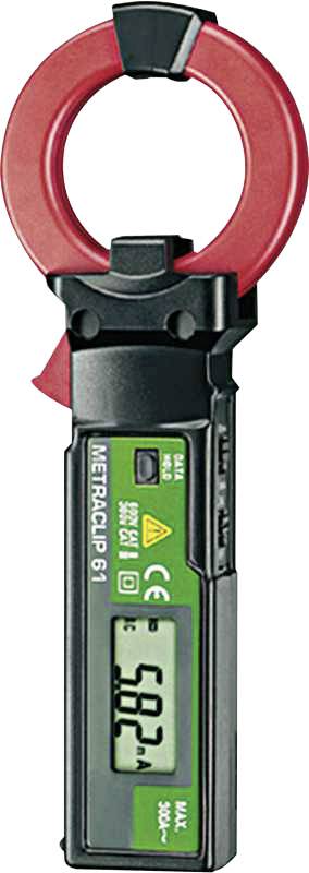 Gossen Metrawatt METRACLIP 61 Pinza amperometrica digitale CAT II 600 V, CAT III 300 V Display (Counts): 3200
