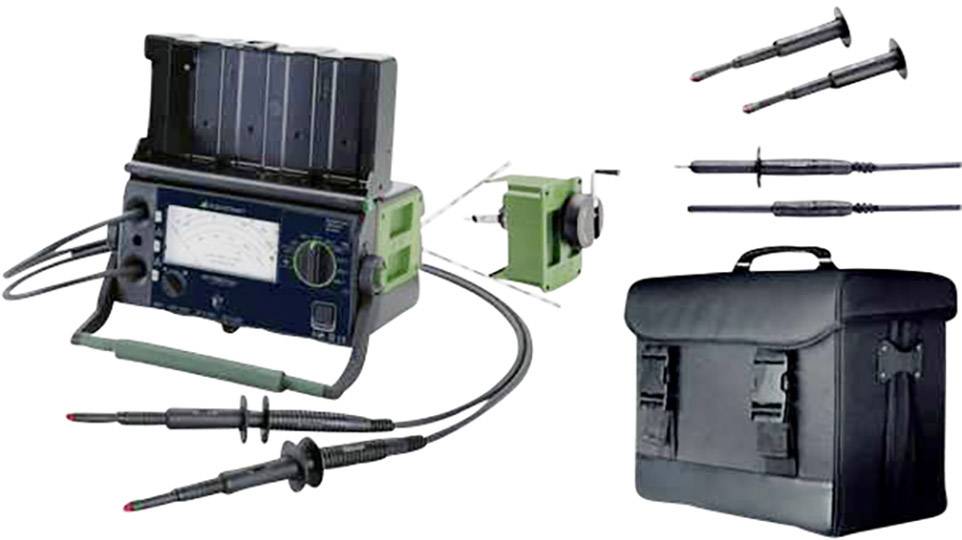 Gossen Metrawatt METRISO PRIME Set tester izolácií 100 V, 250 V, 500 V, 1000 V, 1500 V, 2000 V, 2500 V, 5000 V, 1 TΩ