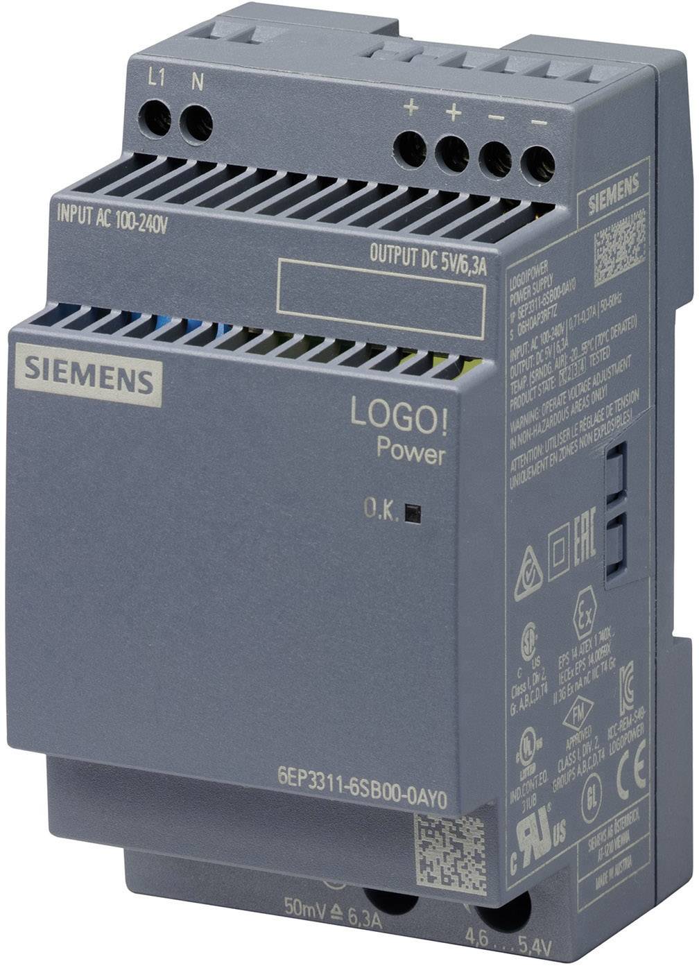 Siemens 6EP3311-6SB00-0AY0 6EP33116SB000AY0 Modulo di alimentazione PLC