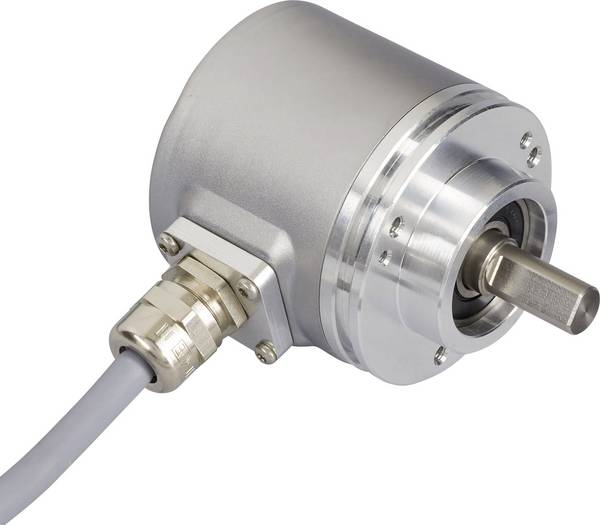 Posital Fraba absolútny rotačný snímač 1 ks OCD-S3A1G-1416-CA30-2RW optické upínacia 58 mm