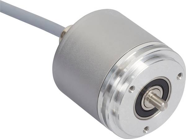 Posital Fraba absolútny rotačný snímač 1 ks UCD-S101B-1212-Y06S-2AW magnetické synchro 58 mm