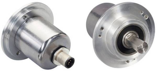 Posital Fraba absolútny rotačný snímač 1 ks UCD-CA01B-3116-M100-PAV magnetické upínacia 58 mm