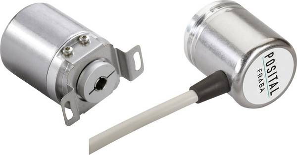 Posital Fraba absolútny rotačný snímač 1 ks UCD-CA01B-1212-VASA-2RW magnetické slepý otvor - dutý hriadeľ 36 mm