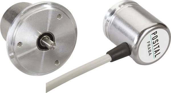Posital Fraba absolútny rotačný snímač 1 ks UCD-S101B-1212-N06A-2RW magnetické synchro 58 mm