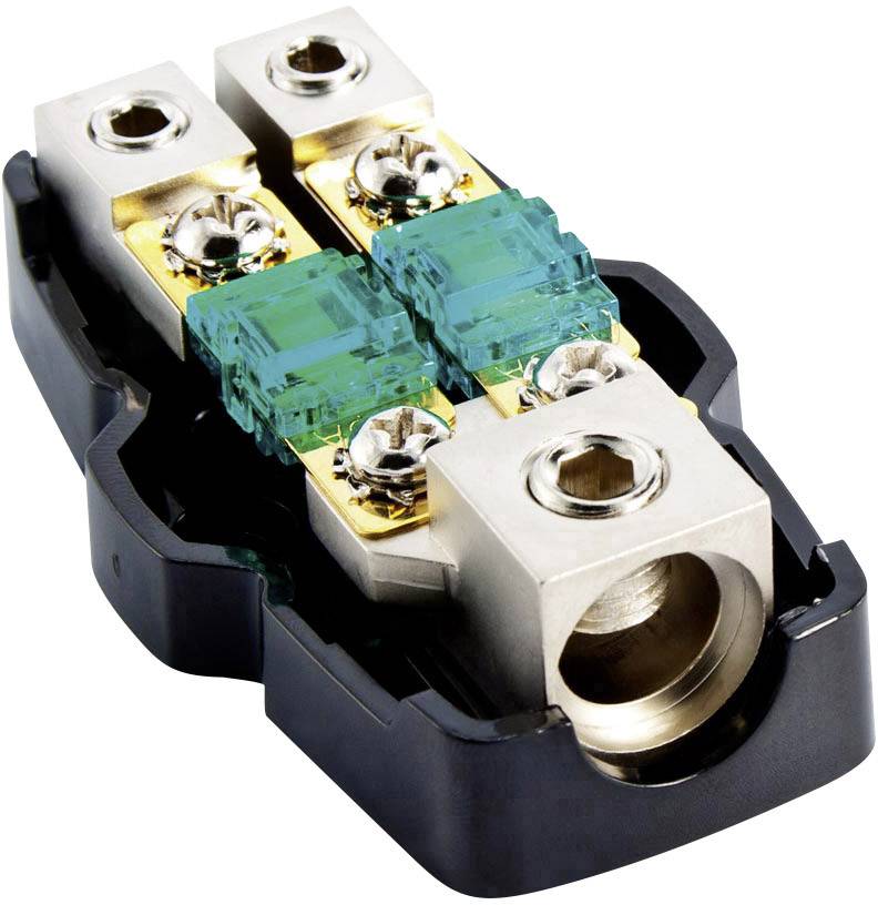 Sinustec MAV 1-2 Porta fusibile Mini-ANL HiFi per auto protetto dagli spruzzi dacqua