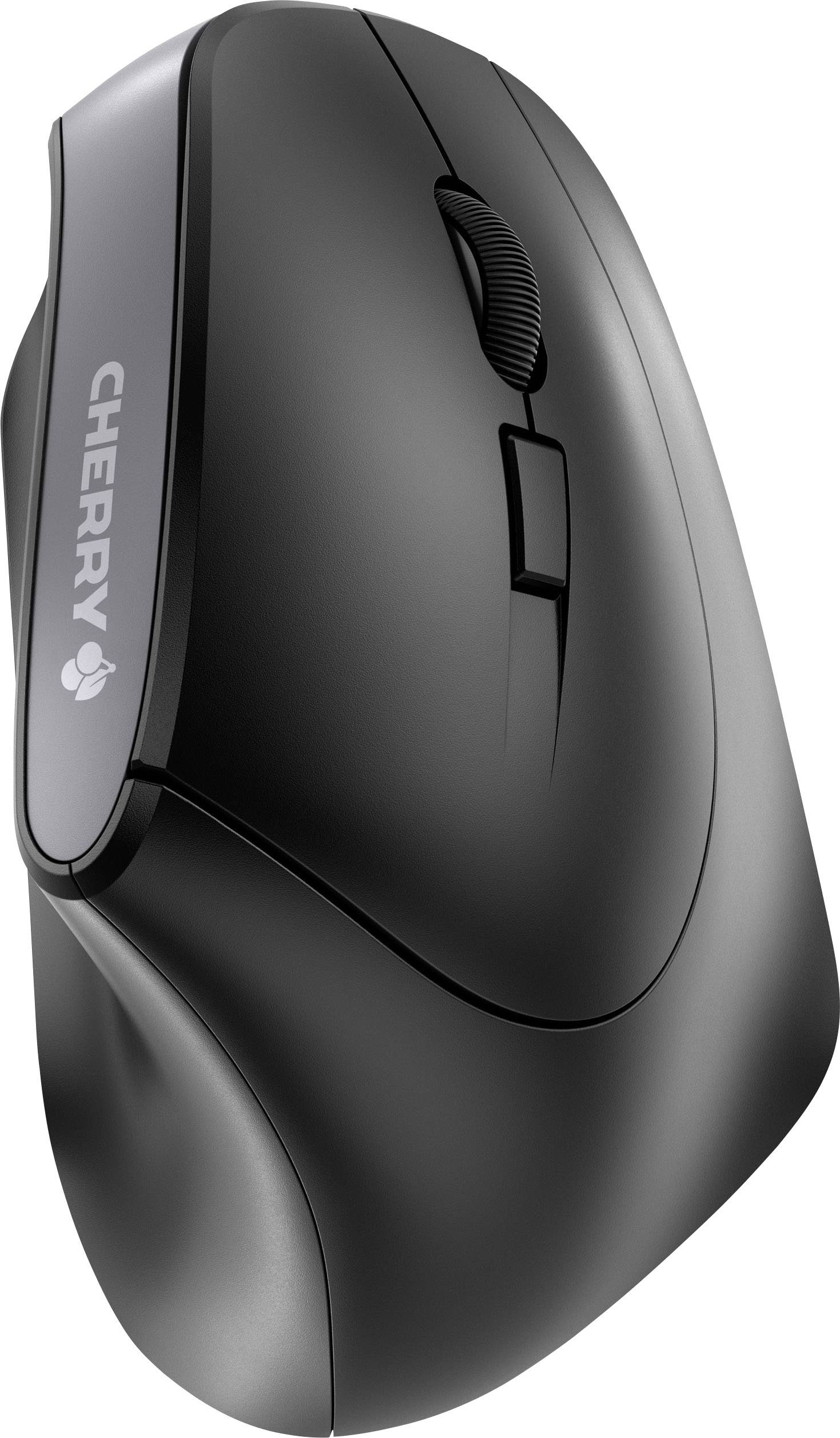 CHERRY MW 4500 Mouse ergonomico Senza fili (radio) Ottico Nero 6 Tasti 1200 dpi Ergonomico