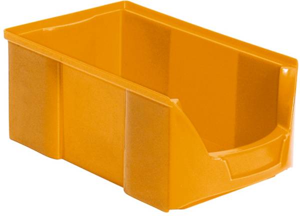 BRB Lagertechnik 977425 skladový box, vhodné pre potraviny, (d x š x v) 360 x 200 x 145 mm, žltá, 12 ks