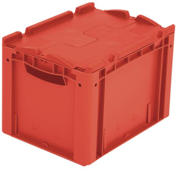 BITO Lagertechnik 1658369 stohovací zásobník, vhodné pre potraviny, (d x š x v) 400 x 300 x 270 mm, červená, 1 ks