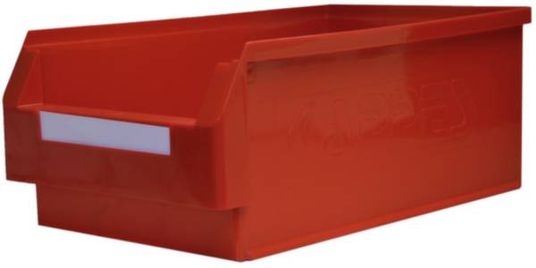 Kappes 6002.00.0151 skladový box, Favorit, vhodné pre potraviny, (d x š x v) 500 x 300 x 200 mm, červená, 1 ks