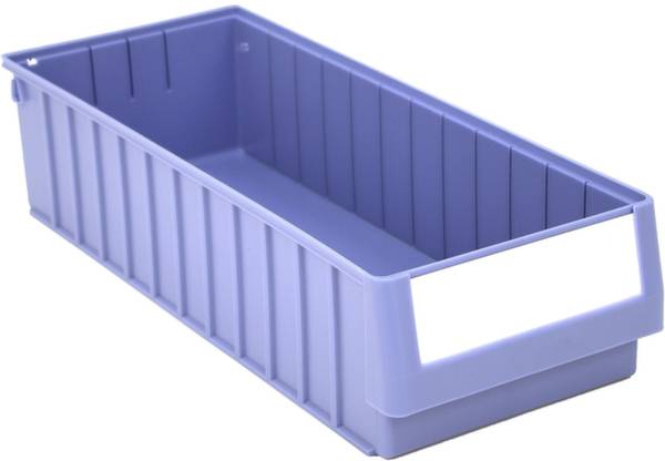 BITO Lagertechnik 134197 regálová krabica, vhodné pre potraviny, (d x š x v) 600 x 234 x 140 mm, modrá, 6 ks