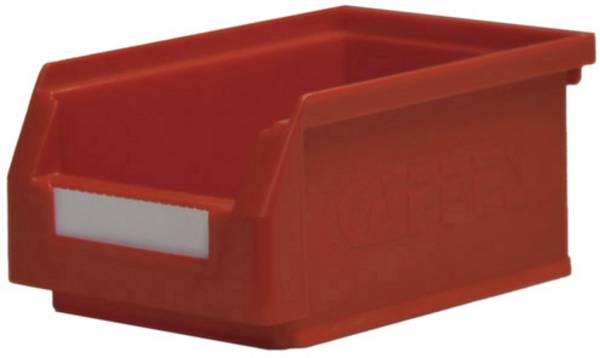 Kappes 1658674 skladový box, stohovateľné, (d x š x v) 160 x 105 x 75 mm, červená, 1 ks