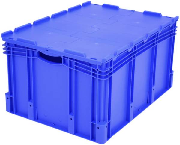 BITO Lagertechnik 1658722 stohovací zásobník, vhodné pre potraviny, (d x š x v) 800 x 600 x 438 mm, modrá, 1 ks
