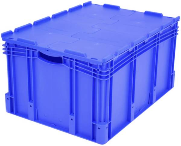 BITO Lagertechnik 1658728 stohovací zásobník, vhodné pre potraviny, (d x š x v) 800 x 600 x 438 mm, modrá, 1 ks