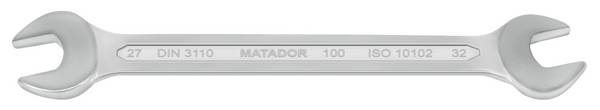 Matador Schraubwerkzeuge 01002732  obojstranný vidlicový kľúč  27 - 32 mm  DIN 3110