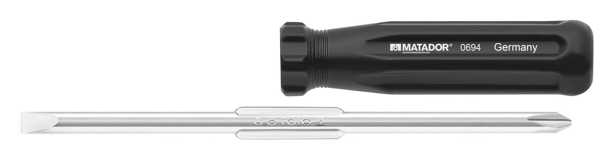 Matador Schraubwerkzeuge ECO, 1,2 x 6,0 mm - PH 2 Officina e meccanica Impugnatura intercambiabile