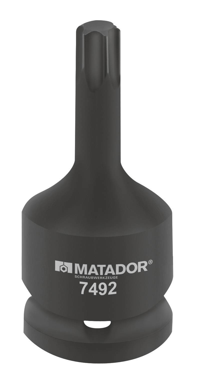 Matador nástavec na kľúč s bitom, katalógové číslo 7492, vyrobený z odolného materiálu. Vhodný pre remeselné použitie.