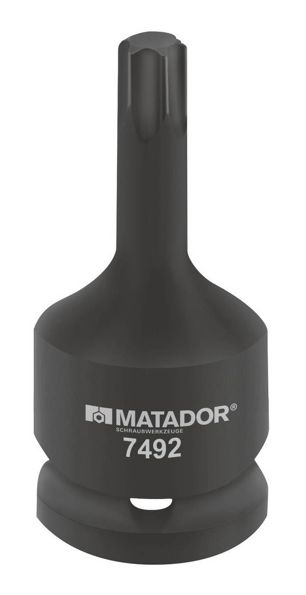 Matador Schraubwerkzeuge  74920300 vnútorný ITX (TX) vložka zástrčného kľúča nárazového skrutkovača 12.5 mm 1/2" T 30   1/2" (12.5 mm)