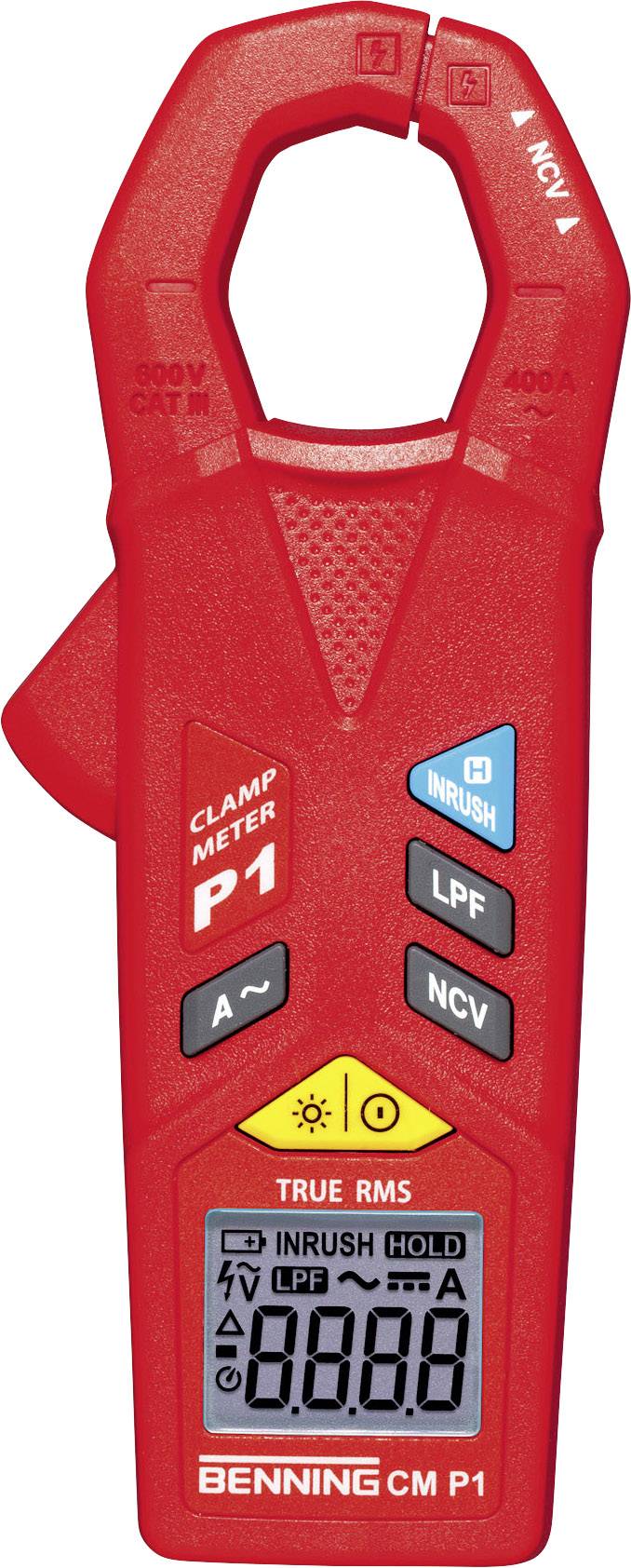 Benning CM P1 Pinza amperometrica CAT III 600 V Display (Counts): 4200