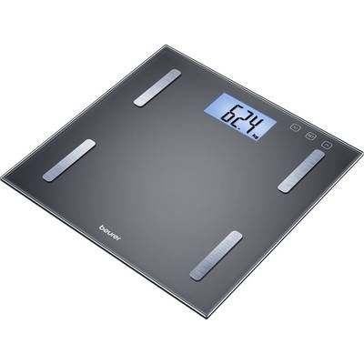 Digitálna osobná váha s displejom zobrazujúcim hmotnosť 62,4 kg.
