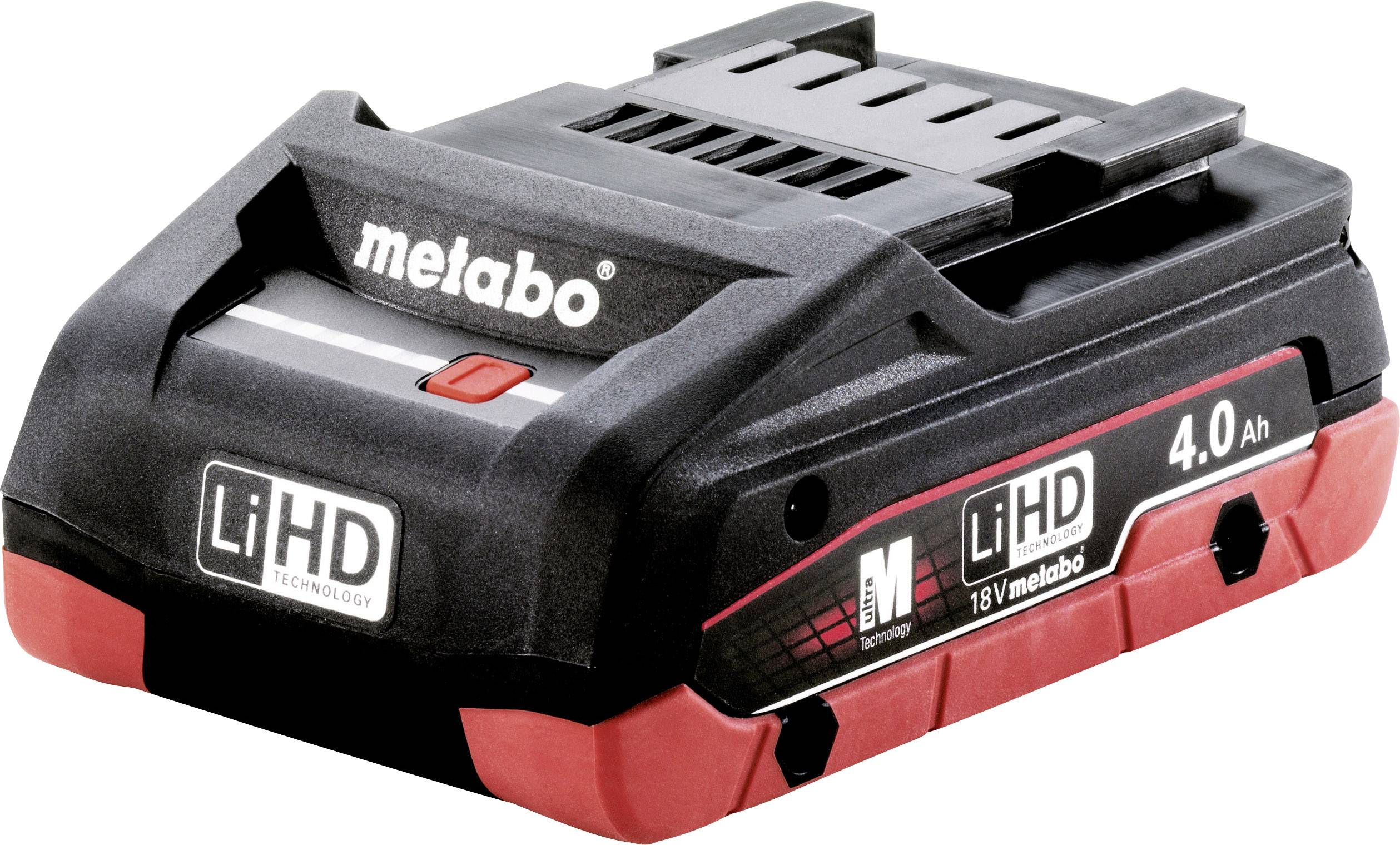 Metabo LiHD Akkupack 18 V - 4,0 Ah AIR COOLED 625367000 Batteria per elettroutensile 18 V 4 Ah LiHD