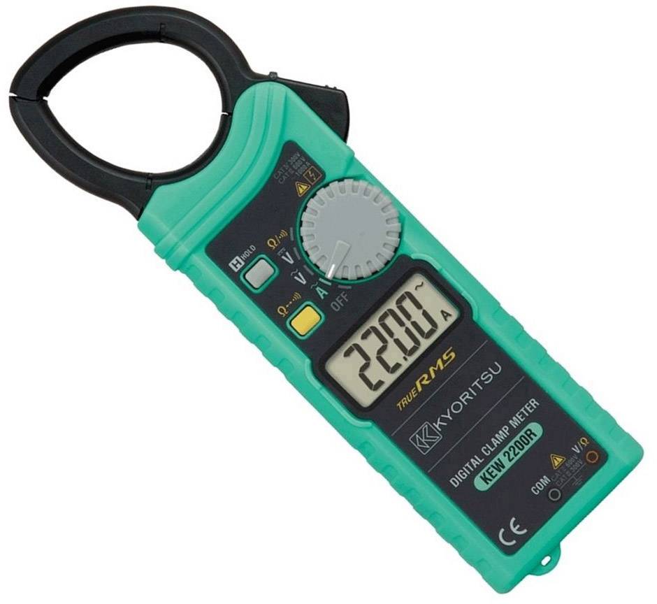 Kyoritsu KEW-2200R Pinza amperometrica digitale CAT III 600 V, CAT IV 300 V
