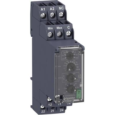 Schneider Electric kontrolné relé 2 prepínacie 1 ks RM22LA32MR kontrola naplnenia, prívodné čerpania a odčerpávanie